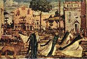 CARPACCIO, Vittore St Jerome and the Lion dsf oil on canvas